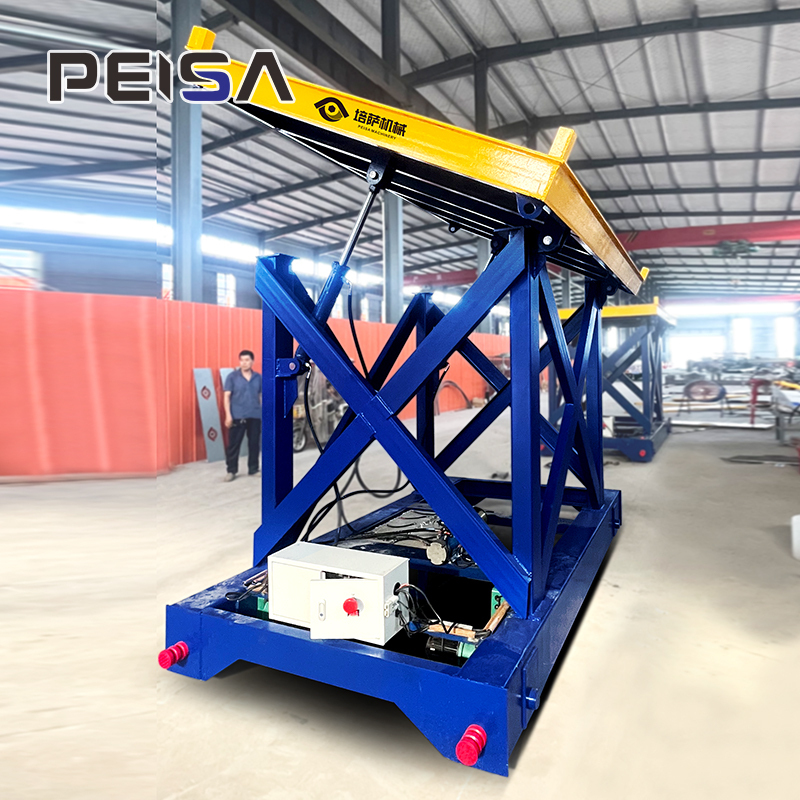 Transfer cart with rollover