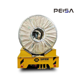 Battery Powered Rail Transfer Cart for Warehouse