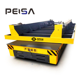 Hydraulic lifting trackless transfer cart