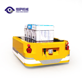 Automatic trackless transfer cart